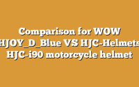 Comparison for WOW HJOY_D_Blue VS HJC-Helmets HJC-i90 motorcycle helmet