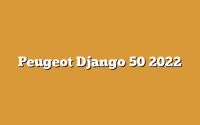 Peugeot Django 50 2022