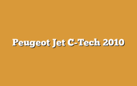 Peugeot Jet C-Tech 2010