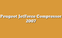 Peugeot JetForce Compressor 2007