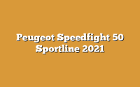 Peugeot Speedfight 50 Sportline 2021