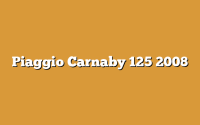 Piaggio Carnaby 125 2008
