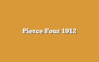 Pierce Four  1912