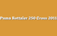 Puma Rottaler 250 Cross 2011