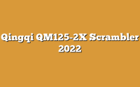 Qingqi QM125-2X Scrambler 2022
