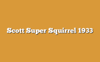 Scott Super Squirrel 1933