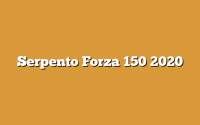 Serpento Forza 150 2020