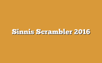 Sinnis Scrambler 2016