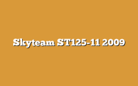 Skyteam ST125-11 2009