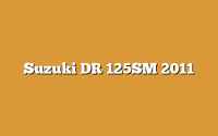 Suzuki DR 125SM 2011