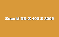 Suzuki DR-Z 400 S 2005