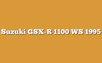 Suzuki GSX-R 1100 WS 1995