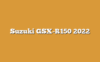 Suzuki GSX-R150 2022
