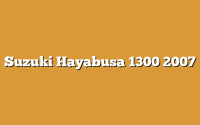 Suzuki Hayabusa 1300 2007