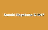 Suzuki Hayabusa Z 2017