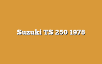 Suzuki TS 250 1978