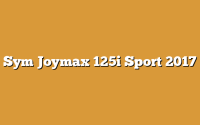 Sym Joymax 125i Sport 2017